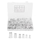 thumbnail image 5 of 300 unids/caja tuerca de remache de aluminio 6‑32/ 8‑32/ 10‑24/ 10‑32/ 1/4‑20/ M3/ M4/ M5/ M6/ M8, 5 of 8