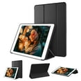 thumbnail image 1 of Case for iPad 7th Generation, iPad 10.2 2019 Case, Slim Lightweight Stand Protective Case Translucent Frosted Shell Smart Cover BLACK, 1 of 8