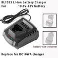 thumbnail image 2 of Makita 10.8V 12V BL1014 BL1013 Li-Ion Battery Charger Replacement for Power Tools, 2 of 5