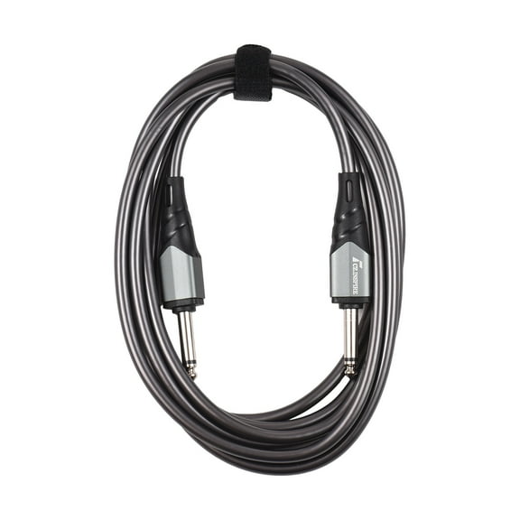 Spirastell Audio cable,Noise Reduction Dual Cable Compression Resistant Inch Audio Cable 1/4 Inch Audio Reduction Dual 6.35mm Dual 6.35mm Mono Audio Cable 10ft Cable 10ft Noise 10ft Noise Reduction