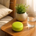 thumbnail image 4 of Round Pill Organizer 5 Compartment Green Portable Container for Travel and Purses, 4 of 7