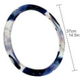 thumbnail image 4 of Starry Polar Bear Printed 14.5 Inch PVC Leather Car Wheel Covers Steering Wheel Cover Auto Accessories, 4 of 6