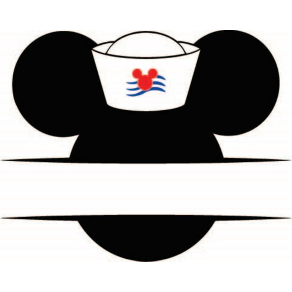 Sailor Cartoon Character Border Decors Wall Sticker Art Design Decal for Girls Boys Kids Room Bedroom Nursery Kindergarten Home Decor Stickers Wall Art Vinyl Decoration (10x10 inch)