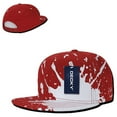 thumbnail image 2 of DECKY 100% Cotton Structured Snapback Baseball Caps Cap Hats For Men Women Red, 2 of 2