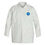 Dupont Disposable Shirt,4XL,Snap,PK50 TY303SWH4X005000