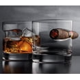 thumbnail image 5 of Father's Day Gifts for Men, Cigar Whiskey Glass, Old Fashioned Whiskey Glasses With Indented Cigar Rest, Gifts for Dad, 5 of 5