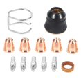 thumbnail image 1 of 13pcs Plasma Cutter Torch S45 Accessory Kit Electrodes Nozzle Tips Retaining Cap Gas Diffuser Plasm, 1 of 5