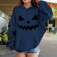 thumbnail image 2 of Mercatoo Halloween Sweatshirts for Boys Girls Cute Pumpkin Hoodie Long Sleeve Pocketed Pullover Shirts Fall Winter Warm Tops, 2 of 4