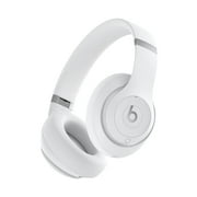 Restored Beats Studio Pro Wireless Bluetooth Noise Cancelling Headphones with Personalized Spatial Audio, USB-C Lossless Audio, Apple & Android Compatibility, Matte White