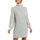 thumbnail image 2 of Vestido de suéter de gran tamaño suelto informal de manga larga con cuello alto para mujer vestidos de suéter de invierno suave Xemadio WMZL-2283-40, 2 of 6