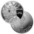 thumbnail image 2 of Lot of 5 - Statue of Liberty 1 Oz Silver Round, 2 of 4