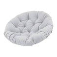 thumbnail image 1 of Cojín colgante para silla de huevo, cojín para columpio, elegante, transpirable, multifuncional, práctico y , para sillas de jardín. Gris, 1 of 9