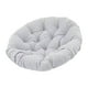 thumbnail image 1 of Cojín colgante para silla de huevo, cojín para columpio, elegante, transpirable, multifuncional, práctico y suave, para sillas de jardín. Gris, 1 of 8