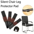 thumbnail image 4 of TOP-MAX 24PCS Chair Leg Floor Protectors Desk Mat Chair Covers Roll Up Wooden Furniture Sliders Office Chair Leg Protectors Reduces Noise (50mm/2.0in), 4 of 7