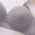 thumbnail image 4 of UoCefik Support Bras for Women Seamless Push Up No Underwire V Neck Bras Full Coverage Wireless Breathable Bralette Supportive Comfy Tshirt Bra(Light Gray,38), 4 of 4