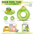 thumbnail image 2 of Flotador inflable POZA para piscina con forma de pato, 91 cm, resistente a los rayos UV, 2 of 7