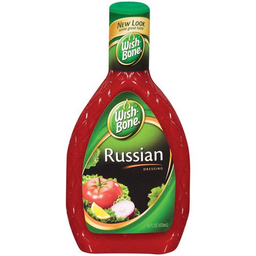 Wishbone Russian Salad Dressing 16 Fl Oz Walmart Com