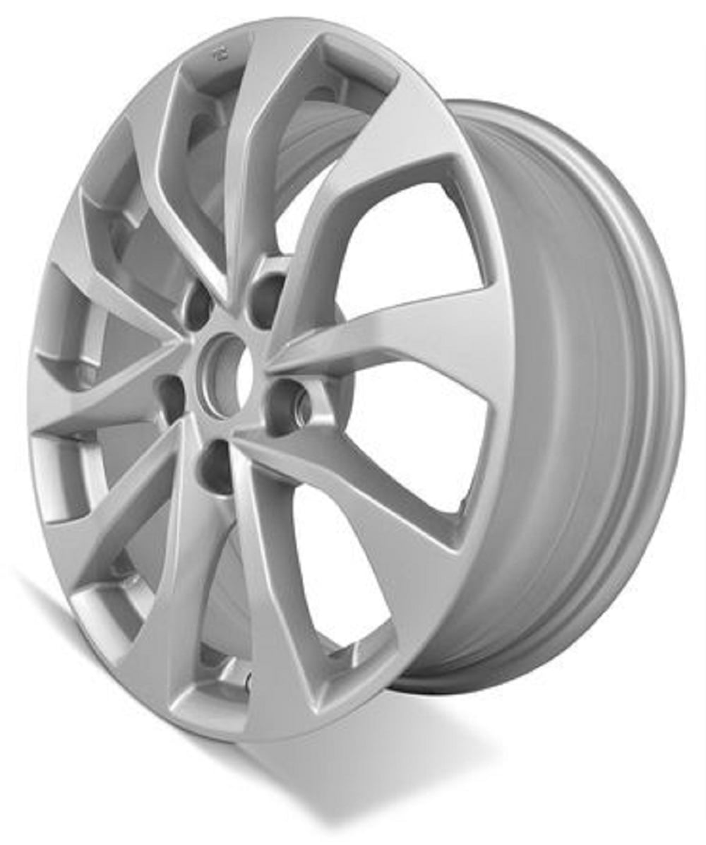 New 16 Inch Aluminum Wheel Rim Fits 16 19 Nissan Sentra 16x6 5 5 114 3mm Silver Walmart Com