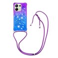 thumbnail image 1 of Funda para Xiaomi Redmi Note 13 4G Brillantina Líquida Divertida Reluciente y con Cristales en Movimiento Cuerpo Cruzado con Cordón Ajustable, 1 of 5
