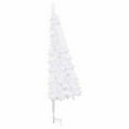 thumbnail image 3 of vidaXL Corner Artificial Christmas Tree LEDs&Ball PVC Multi Colors/Sizes, 3 of 12