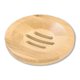 thumbnail image 1 of Soporte para jabonera, 2 piezas de almacenamiento de jabón de madera, bandeja de jabón de bambú, escurridor de jabón, jabonera desmontable, dispensador de jabón, 1 of 5