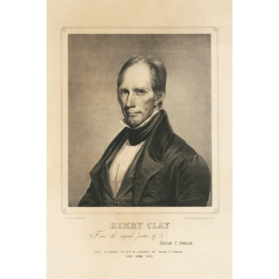 Print: Henry Clay, 1842
