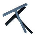 thumbnail image 5 of Shower Squeegee Window Glass Wiper Scraper Cleaner with Silicone Blade Holder Hook for Bathroom Kitchen Car Glass, 5 of 5