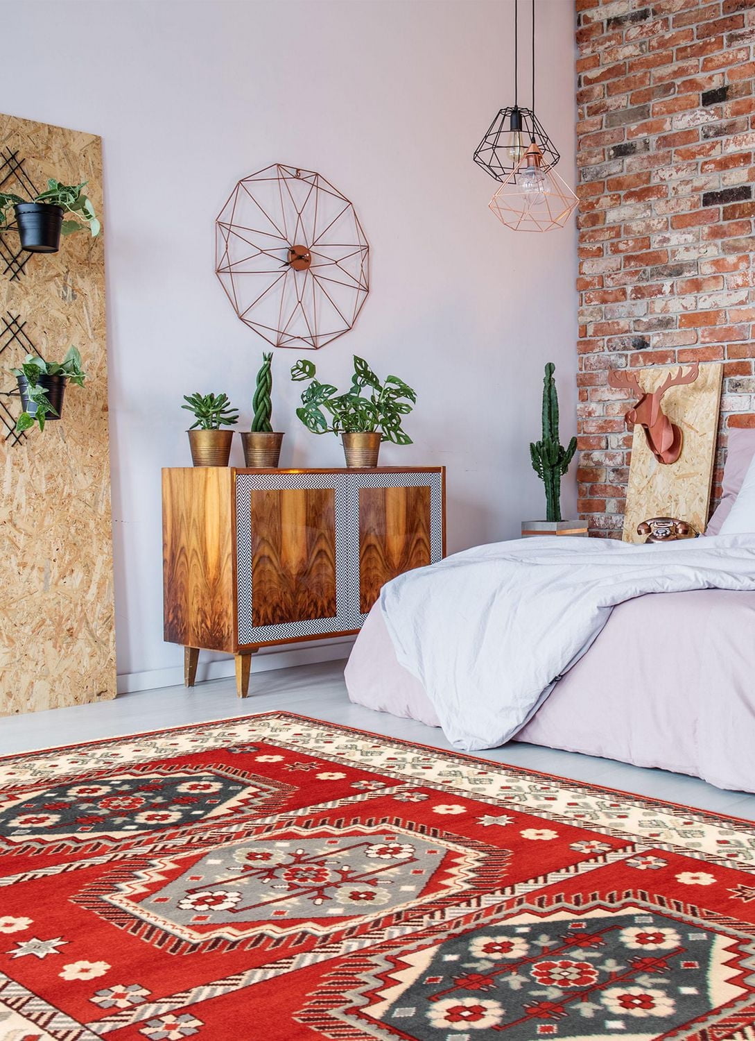 Tapis ECARPETGALLERY d'intérieur traditionnel 100 % laine pour entrée, chambre, salon et salle à manger