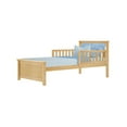 thumbnail image 3 of Twin Bed with Two Guard Rails, Natural, 3 of 9
