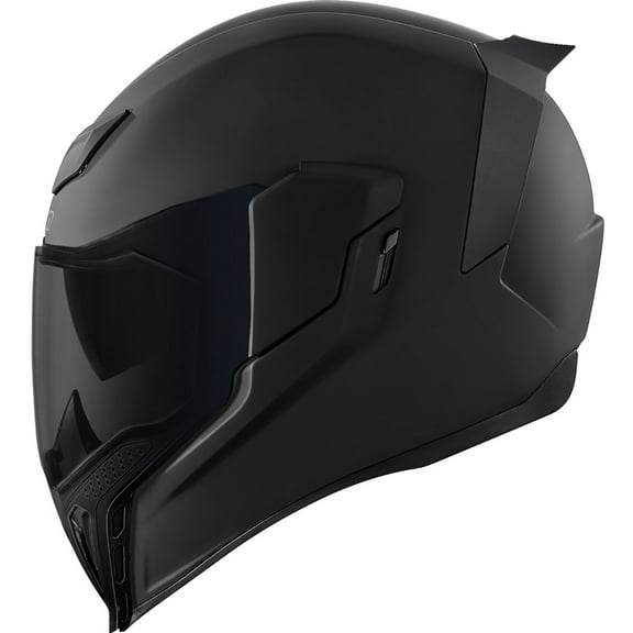 Icon Airflite Dark Rubatone Motorcycle Helmet Black 3XL
