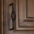 thumbnail image 4 of GlideRite  3-3/4-inch Screw Center Twisted Birdcage Cabinet Hardware Pull - Rustic Bronze (Pack of 10), 4 of 5