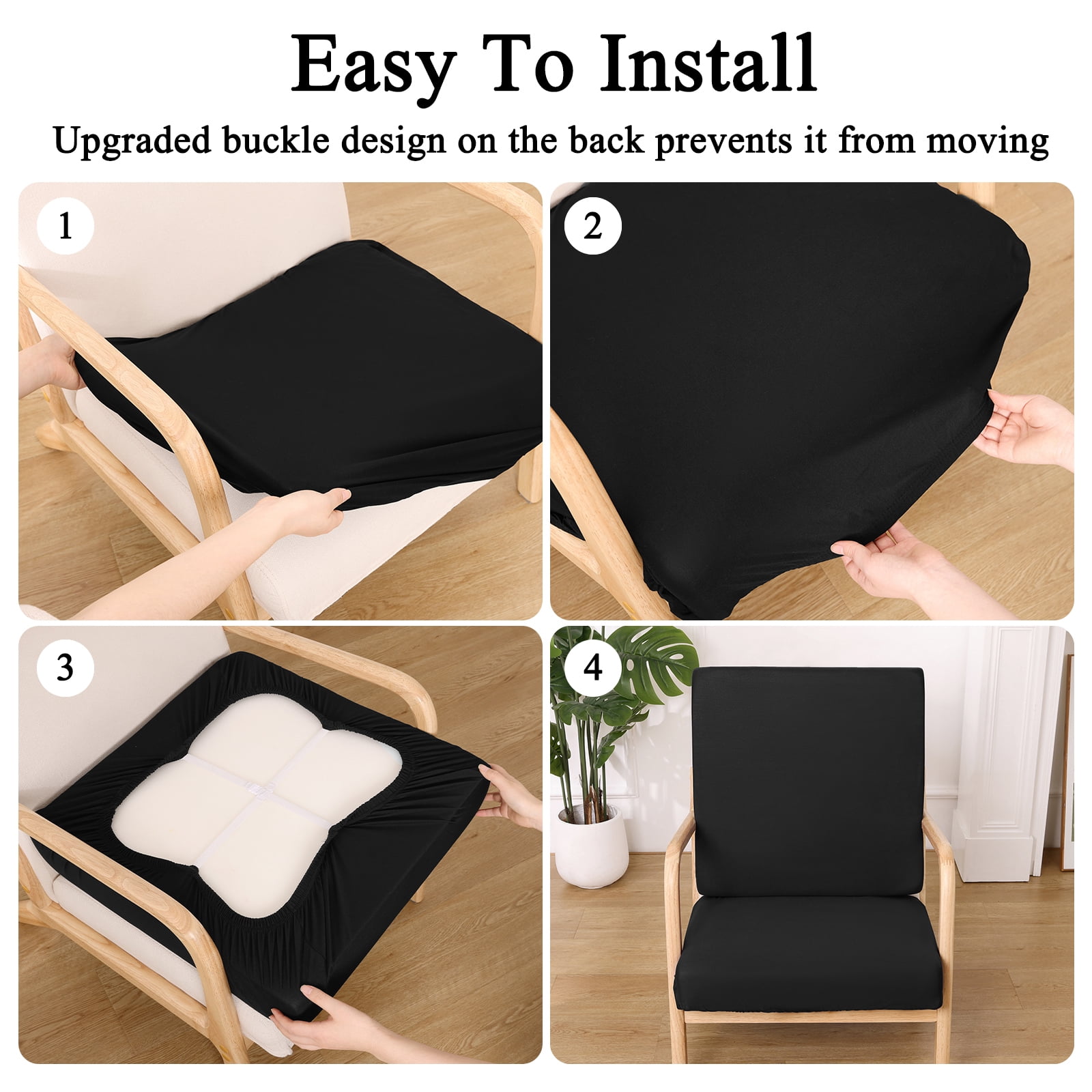 12 Pcs Patio Outdoor Cushion Covers Replacement Waterproof Stretch Sofa Couch Cushion Covers Washable Individual Couch Slipcovers Set Furniture Protector
