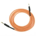 thumbnail image 4 of Musical Instrument Cable, Straight Head Stable Guitar Wire Less Interference  For Electronic Equipments Yellow,Green,Orange,Red,White, 4 of 8
