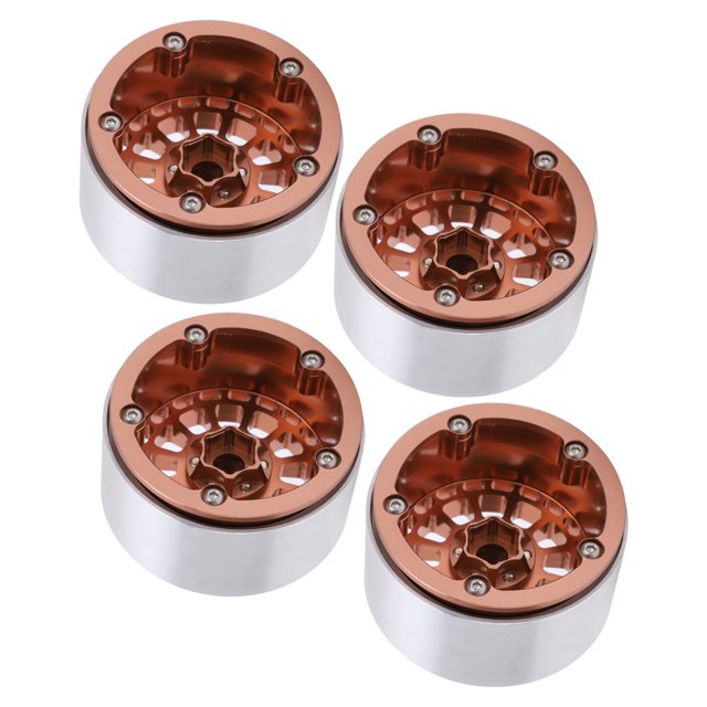 RC Car Wheel Hub, High Accuracy Durable Metal Wheel Hub 4PCS With Screw For 2.2 Inch Tire ANGGREK Otros