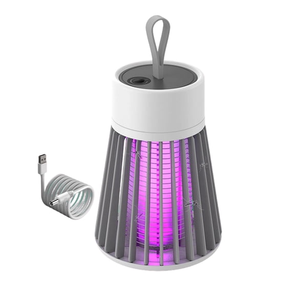GJX Bug Zapper Outdoor and Indoor Rechargeable 2 in 1 Wireless Mosquito Killer Lamp 2000mAh Electric Trap Ideal Bug Zapper Indoor for Patio, Home, Backyard, Yard, Garden, Campsite