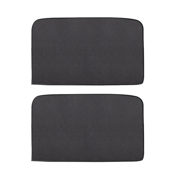 EeaseMX 2 parasoles magnéticos para coche, protección UV, cortina para ventana lateral, malla, visera, película protectora de verano