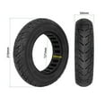 thumbnail image 4 of 2X Neumático Sólido Todoterreno de 8,5 Pulgadas 8,5x2 para Scooter 9 9+ ZERO 9, Piezas de Neumáticos Resistentes Al Desgaste y A Prueba de Pinchazos, Negro, 4 of 5