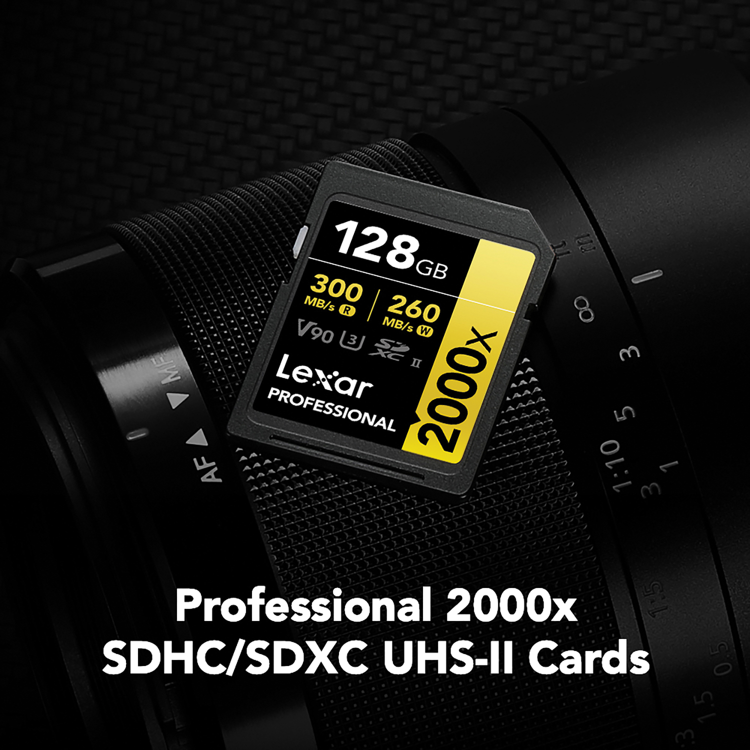 Lexar Professional 2000x SDHC/SDXC UHS-II Card (128 GB)