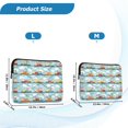 thumbnail image 4 of FORMRS 15-15.6 inch Laptop Sleeve Case Soft Carrying Quilted Computer Bag Cover, Cartoon Train Pattern, 4 of 7