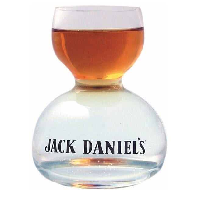 Jack Daniels 46606 Jack Daniels Whiskey On Water Shot Glass