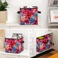 thumbnail image 6 of Petal flower Foldable Storage Containers with Handle, 10.8"x10.5"x10.6", Large Capacity Toy Storage Box, 6 of 6