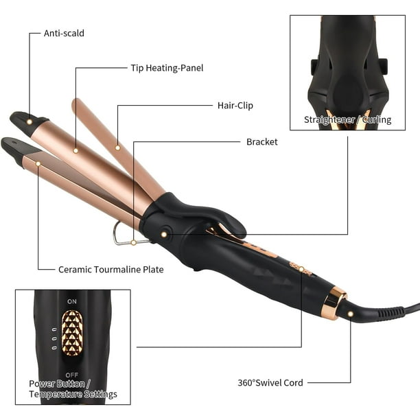 Travel curling cheap iron walmart