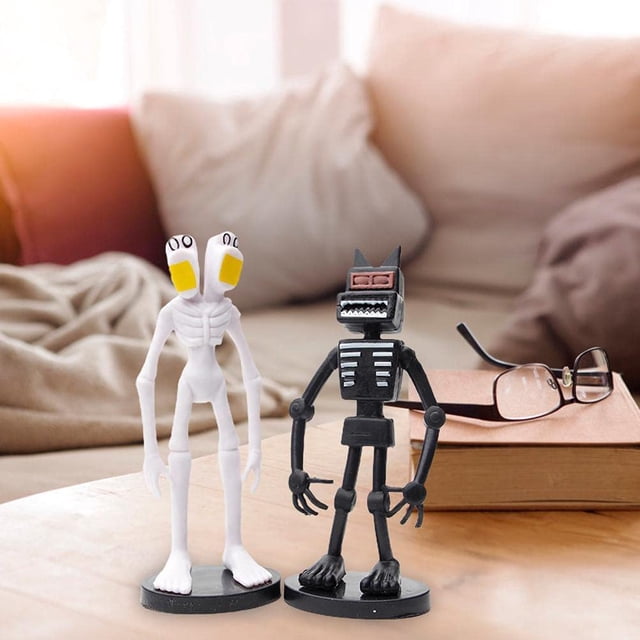Decoración para tartas Action Figure HUOGUO con forma de cabeza de sirena, 8 unidades