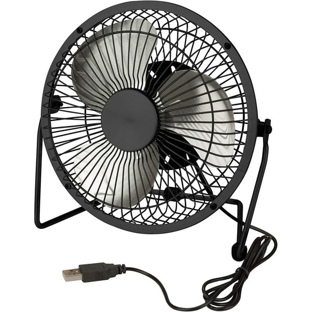 USB Desk Fan 4 Inch Desktop Silent Fan,Casewin Hanging Cooling Fan