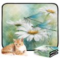 thumbnail image 7 of Washable Pet Pee Pads with Super Absorbent Reusable Training Pads for Dogs & Cats Beautiful Dragonflies and Daisies, 7 of 7
