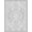 Black White, Pattern 1, variant on Design&I 8'x10' Washable Area Rug Door Curved Boho Arched Motif Decorative Symmetrical Front for Living Room, Family Extra Large Skid-Resistant Low Profile