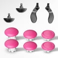 thumbnail image 1 of Metal Joystick Caps & Back Button Kit Compatible with PS5 Edge Controller - Mushroom Head Thumb Stick Cover, 3D Rocker Paddle, 1 of 6