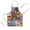 Pioneer Flower Floral-2, variant on Pioneer Flower Floral Print Pattern Kids Aprons for Girls and Boys,Adjustable Neck Strap Toddler Aprons for Kids Cooking Baking
