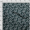 thumbnail image 3 of oneOone Georgette Viscose Blue Fabric Floral Craft Projects Decor Fabric Printed By The Yard 42 Inch Wide, 3 of 4