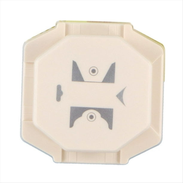 Perforadora Etiquetas 4 en 1, Cortadora Esquinas Redondeadas, Perforadora Etiquetas para Álbumes Recortes, Tarjetas, Manualidades, Papeles, Tarjetas, Tarjetas Fotográficas, Etc B